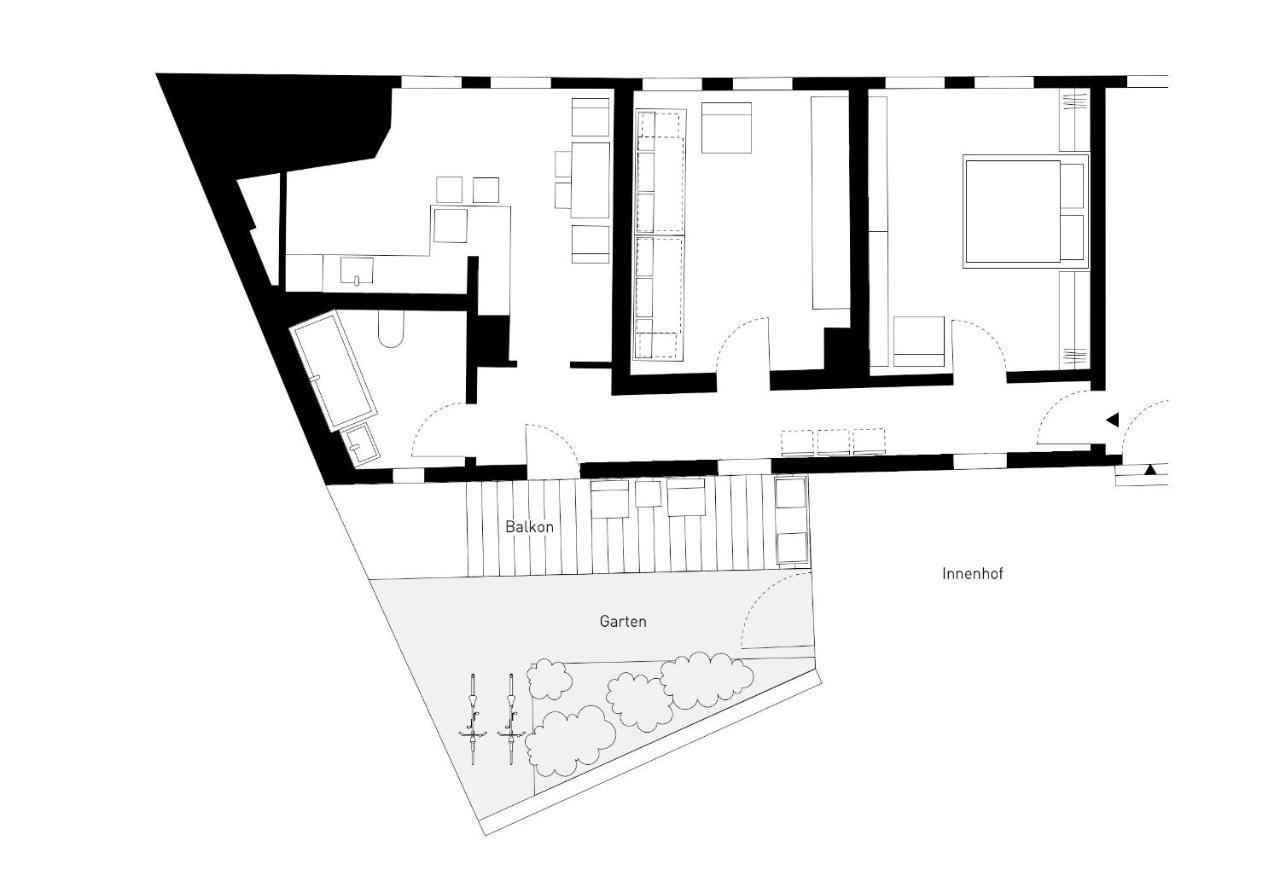 Gelber Loewe - Ferienwohnung In Der Erfurter Altstadt Extérieur photo